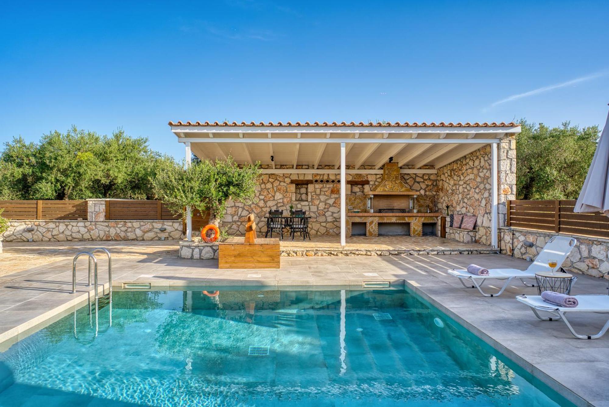Astarte Villas - Astra Private Villas With Pool Vasilikos  Ngoại thất bức ảnh