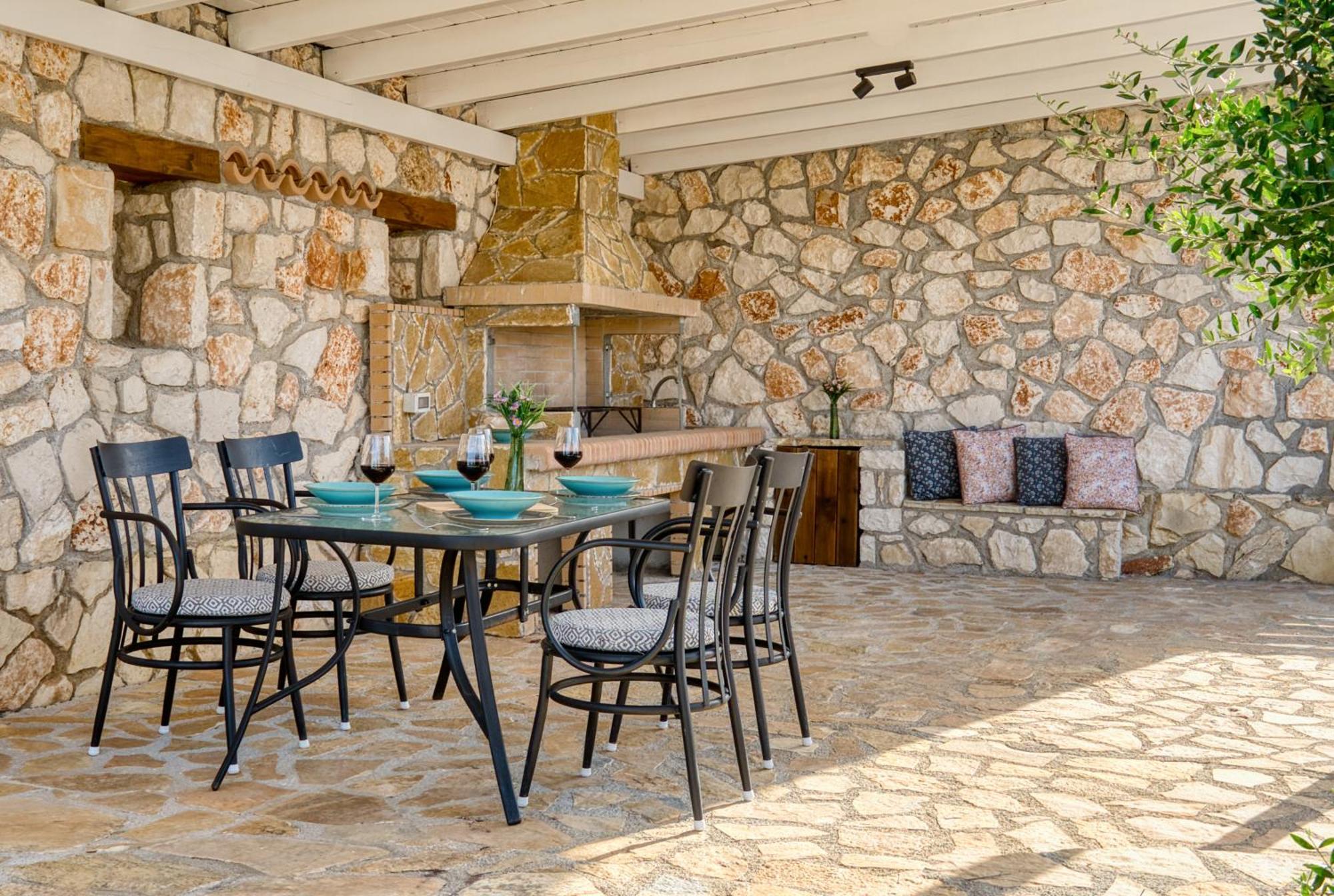 Astarte Villas - Astra Private Villas With Pool Vasilikos  Ngoại thất bức ảnh