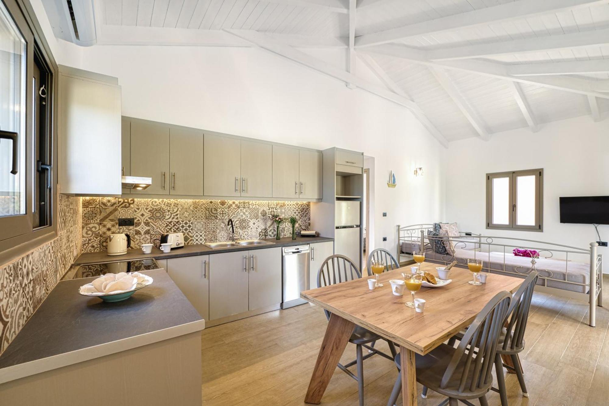 Astarte Villas - Astra Private Villas With Pool Vasilikos  Ngoại thất bức ảnh