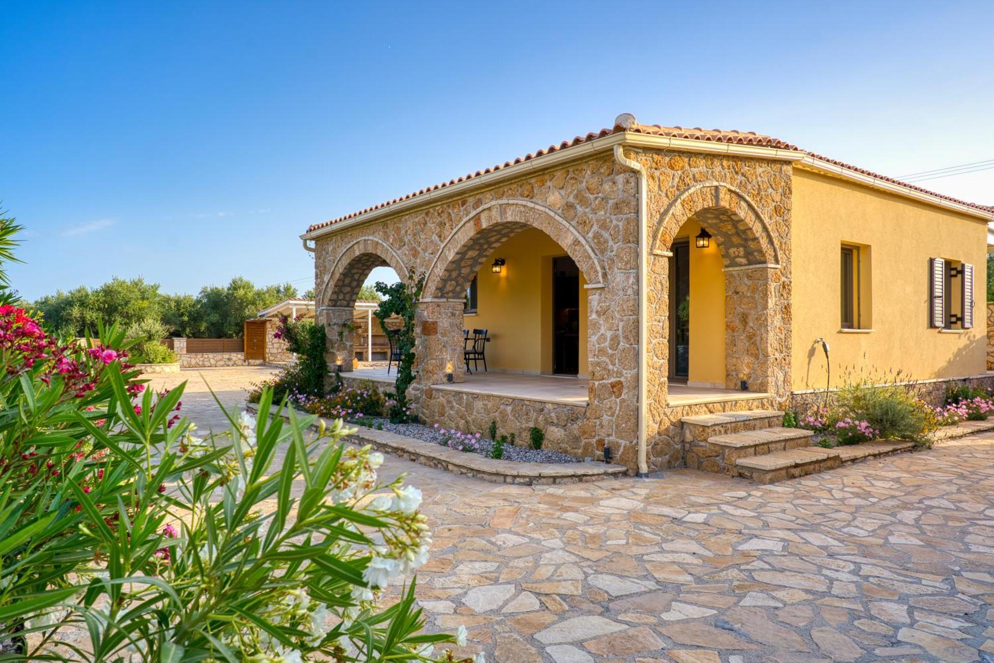 Astarte Villas - Astra Private Villas With Pool Vasilikos  Ngoại thất bức ảnh