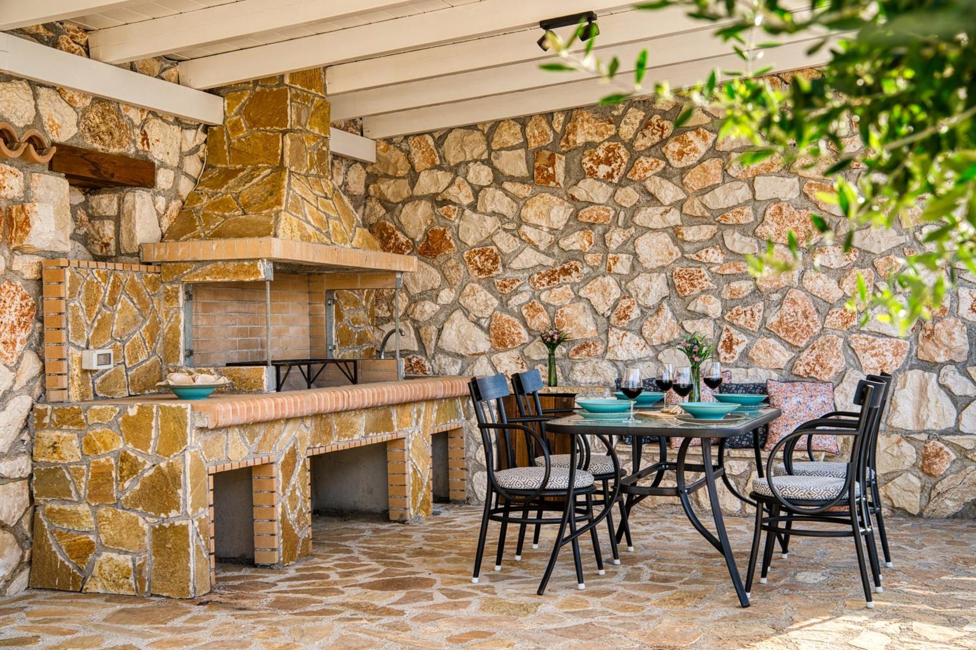 Astarte Villas - Astra Private Villas With Pool Vasilikos  Ngoại thất bức ảnh