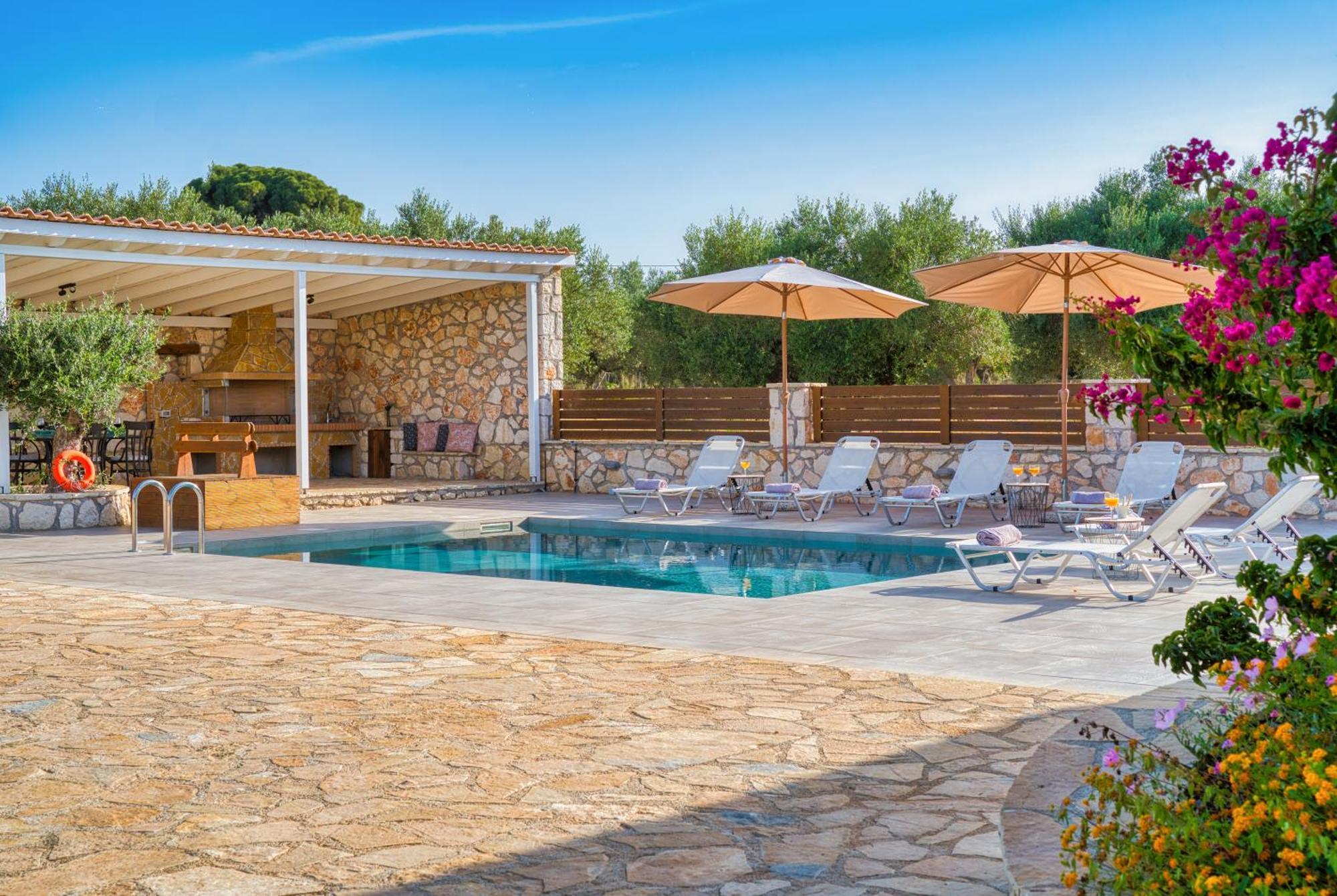 Astarte Villas - Astra Private Villas With Pool Vasilikos  Ngoại thất bức ảnh